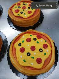 Pizza Cake Tmnt Teenage Mutant Ninja Turtles Buttercream By Sarah Stump Cupcake Cakes Baking Pizza Cake