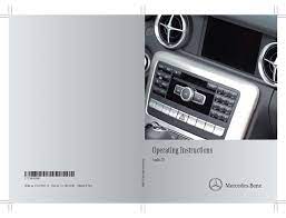 This manual comes under the category car radios and has been rated by 6 people with an average of a 8.1. Mercedes Benz Audio 20 2012 Operating Instructions Manual Pdf Download Manualslib