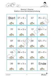 Deze tafel held heeft speciale krachten, hij kan namelijk de zwaartekracht veranderen en zo op het plafond lopen. Dominos Zum Zahlenraum 100 Lernbiene Verlag