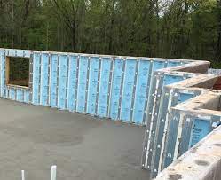 Hurd basement on a truck bed. Precast Concrete Basement Walls Come To The Site With Integrated Rigid Foam Insulation And Steel Faced Concrete Studs Building America Solution Center