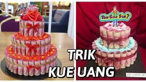 Banyak yang tanya resep gumbili cake ini tapi tidak ada balasan dari si admin. Kue Uang Money Cake Trik Trans 7 Tau Gak Sih Magic Cube Clarineart Medan Youtube