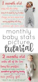 Home Page Child At Heart Blog Monthly Baby Pictures Baby Month By Month Baby Stats