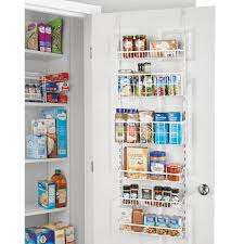Choose from contactless same day delivery, drive up and more. Mainstays Over The Door Rack Organizer With 6 Adjustable Shelves Powder Coated Steel White Walmart Com Walmart Com