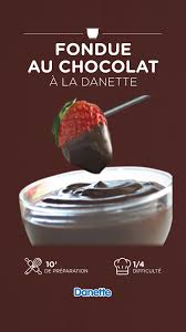Fondue Au Chocolat A La Danette En 2020 Fondue Au Chocolat Recettes De Cuisine Recette En Famille