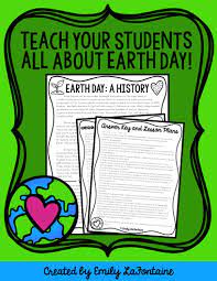 Earth Day Reading Comprehension Passage Reading Passages Reading Comprehension Passages Close Reading Passages