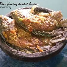 • ikan tenggiri 1 kilogram, buang duri dan masukkan bumbu tumisan ke air rebusan bakso. Resepi Ikan Bakar Sambal Cobek Www Resepiku Buzz