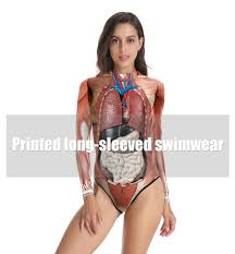 Some people study the human body. Woman Human Body Structure Tissue 3d Printing Swimsuit Tops Torso Anatomical Model Medical Science Teaching Aliexpress