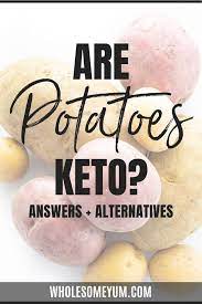 Are Potatoes Keto Friendly Potato Substitute Baked Potato Toppings Low Carb Meatloaf Recipe