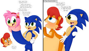 Rule34 - If it exists, there is porn of it  amy rose, sally acorn, sonic  the hedgehog  3885290