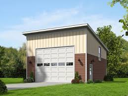 Modern cabin plans phase 1. 2 Car Garage Plans Modern Two Car Garage Plan With Loft Studio 062g 0059 At Www Thegarageplanshop Com