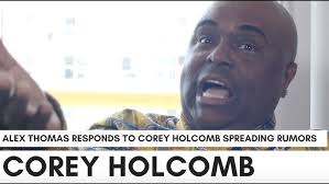 Alex Thomas On Corey Holcomb Calling Him 'Gay' And A 'Joke Thief': He's  Another Bitter Comedian