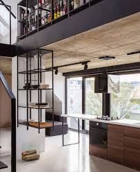 White look through mezzanine pictures in different colors and styles and when you find some mezzanine. Stylish Mezzanine Apartment In Bratislava Interiorzine