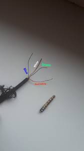 Hi Guys So Im Trying To Fix My Hyperx Alpha Cloud Headphones And I Don T Know The Wire Coding Which Wire Stands For Something And Also What Order Would Be The Right