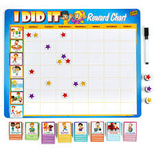 Inamio Reward Chart Behavior Chart For Kids Magnetic