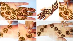 25 images of simple mehndi. New Stylish Gol Tikki Full Hand Mehndi Design Trick Simple Craft Ideas