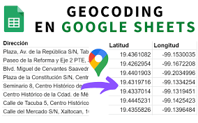 Utilizan al último octeto para identificar cada anfitrión. Convertir Direcciones A Coordenadas De Latitud Y Longitud Con Google Sheets Y Google Maps Geocoding Tesel