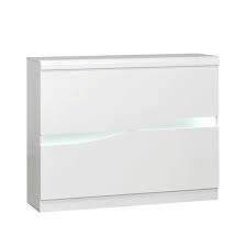 Venez découvrir nos cuisines laqués d'excellente qualité neuve et sous emballage. Bar Amenage Blanc Laque Brillant A Leds Pesmes L 125 X L 36 X H 100 Cdiscount Maison