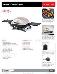 To get the best results, you need to use the correct heat settings as shown in the barbecuing and roasting instructions. Download Free Pdf For Weber Q 300 Grill Manual