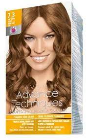 Avon Advance Techniques Sac Boyasi 7 3 Yogun Dore Kumral Sac Boyasi Sac Rengi Sac