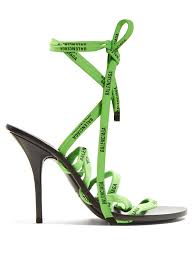 Shop balenciaga men's shoes with price comparison across 300+ stores in one place. Logo Laced Wrap Around High Heeled Sandals Balenciaga Heels Balenciaga Shoes Logo Shoes