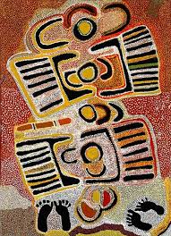 Millie Skeen Nampitjin Two Nangala Sisters Tjipari Dreaming Wirrimanu 1993 Aboriginal Art Indigenous Art Aboriginal Artwork
