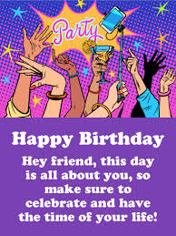 Handmade birthday cards are a perfect way to make anyone feel special on their birthday! Time Of Your Life Happy Birthday Card For Friends Birthday Greeting Cards By Davia