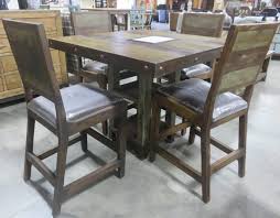 Pera wood barstool and counter stools are unique contemporary stools for home, bar height, restaurant, bar or hotel. 42 Square Urban Rustic Table Barstool Set Office Barn