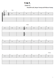 E5 d5 back in black. T N T Tabs Ac Dc How To Play T N T On Guitar
