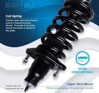 Rear Driver Side Strut w/Coil Spring