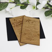 Check spelling or type a new query. Custom Engraved 11b Wooden Wedding Invitation Australia