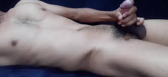 Indian Boy Rubs Big Penis And Massages It. watch online