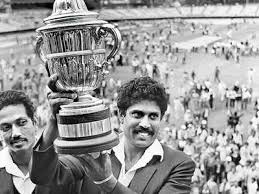 India captain kapil dev (right) and mohinder amarnath with the world. 37th Anniversary Of The 1983 World Cup Victory The Untold Stories From The Tournament Off The Field News Times Of India