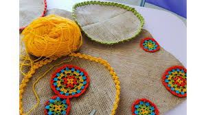 Runner Sofra Fikirleri Motif Zikzak Oya Fikirler