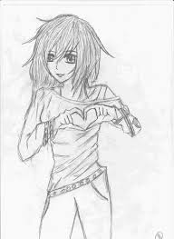 This drawing tutorial will show you how to draw deku, the main protagonist of the manga and anime my hero academia. Cute Drawings Anime At Paintingvalley Com Explore Collection Of Cute Drawings Anime