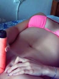 We use cookies to give you the best experience. Blonde Babe In Bright Pink Bikini Gets Down And Dirty Coed Cherry