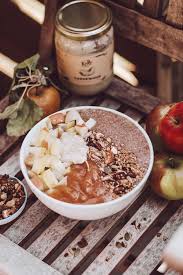 Cremiges Apfel Zimt Chia Porridge Rezepte Rezept Porridge Overnight Oats Rezept