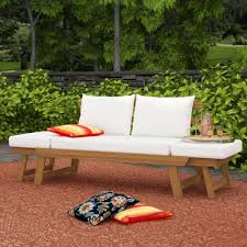 Outdoor Daybeds Wayfair Adding a variety of outdoor furniture to your outdoor space can really make it feel special, and there's nothing better than relaxing outdoors in a space that feels.