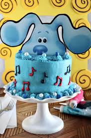 Blue's clues paw print cake. Blue S Clues And You Cake With Printable Cake Topper To Celebrate Blue S Sing Along Spectacular Popcorner Reviews