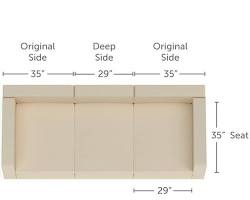 Image of Lovesac Sactional seat depth