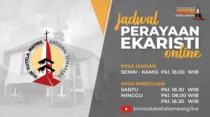 Sarasehan liturgi memetik keindahan dari kesederhanaan perayaan ekaristi di masa dalam rangkaian hari kartini, sgpp kwi mengadakan webinar pada selasa, 20 april 2021 dengan serah terima jabatan pastor paroki st. Perayaan Ekaristi Pekan Biasa Xiii Minggu 27 Juni 2021 Pk 08 00 Wib Youtube