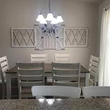 Redecorate your home with complete dining room and kitchen furniture sets. Skempton Dining Table And Chairs Set Of 7 Ashley Furniture Homestore