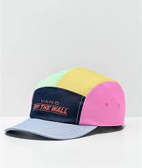 Vans Camper Colorblock 5 Panel Strapback Hat Zumiez Vans Hats Strapback Hats Vans