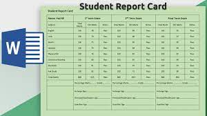 Then administrators can display the report cards in their browser. How To Create Student Report Card In Ms Word 2019 Making Result Report Card In Microsoft Word Youtube
