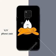 Vicces daffy duck szilikon telefon tok huawei mate 9 10 20 30 lite 9 10 20  30 pro 20x érdekesség rendelés ~ Telefon Táskák & Esetekben / K-love.news