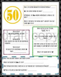Speaking of bravery, it takes a good amount of that to even attempt this quiz. 50th Birthday Trivia Game Instant Download Everything To Etsy 50th Birthday Games 50th Birthday Quotes 50th Birthday Party Games