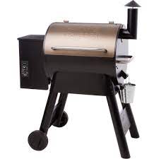 Traeger Pro Series 22 Pellet Grill In Bronze Tfb57pzb The Home Depot Pellet Grill Traeger Pellet Grill Wood Pellet Grills