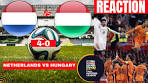 Netherlands vs Hungary 4-0 Live Nations League Football ... - YouTube