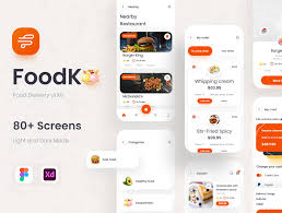 In this figma mobile app design tutorial, you are going to learn how to design a food ordering mobile app in figma. Foodko Food Delivery Ui Kit In Ux Ui Kits On Yellow Images Creative Store