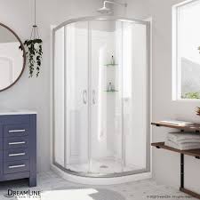 Find delta shower stalls & enclosures at lowe's today. Prime Sliding Shower Enclosure Base Backwall Kit Lowes