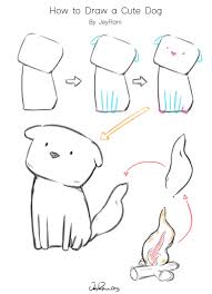 Easy drawing step by step dog. How To Draw A Cute Dog Easy Step By Step Tutorial For Beginners Jeyram Spiritual Art